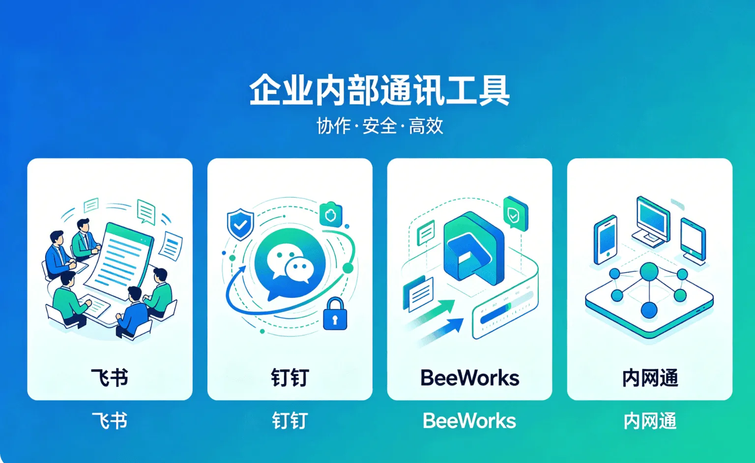 企业内部通讯软件有哪些?4款好用的即时通讯工具推荐